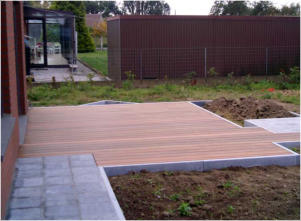 Terrasses en bois Christophe Boxus Associations minérales