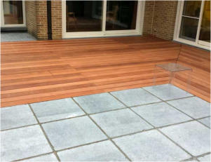 Terrasses en bois Christophe Boxus Associations minérales