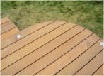 Terrasses en bois Christophe Boxus Formes arrondies