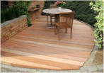 Terrasses en bois Christophe Boxus Formes arrondies