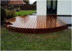 Terrasses en bois Christophe Boxus Formes arrondies