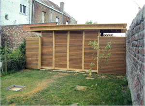 Menuiseries de jardin Christophe Boxus Annexes d'habitations