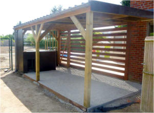 Menuiseries de jardin Christophe Boxus Carports