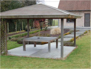 Menuiseries de jardin Christophe Boxus Abris de terrasses