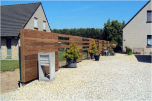 Menuiseries de jardin Christophe Boxus Palissades