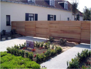 Menuiseries de jardin Christophe Boxus Palissades