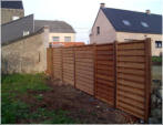 Menuiseries de jardin Christophe Boxus Palissades