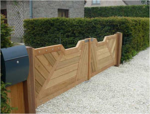 Menuiseries de jardin Christophe Boxus Portes et portillons